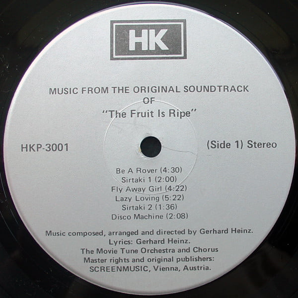 Gerhard Heinz - The Fruit Is Ripe (Original Soundtrack Music From The Films) - Image 3