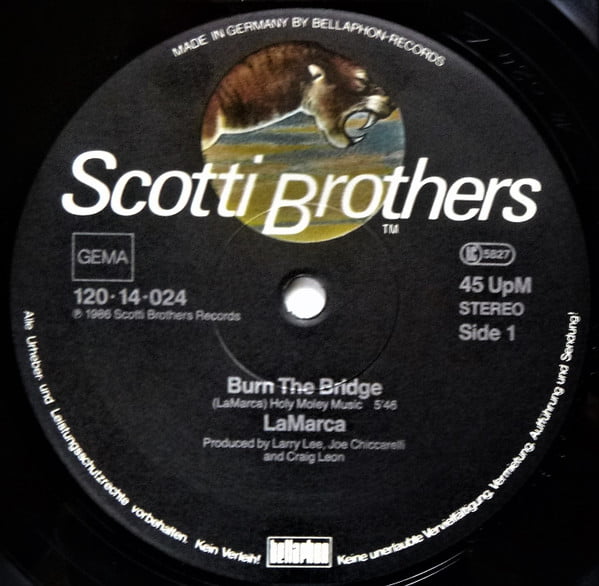 LaMarca - Burn The Bridge (US Long Version) - Image 3