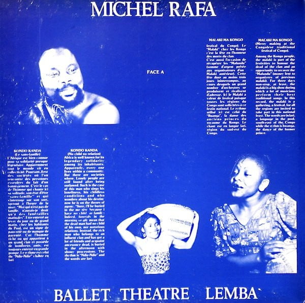 Michel Rafa Et Le Ballet Théâtre Lemba - Musiques Chants Rythmes Du Congo - Image 2