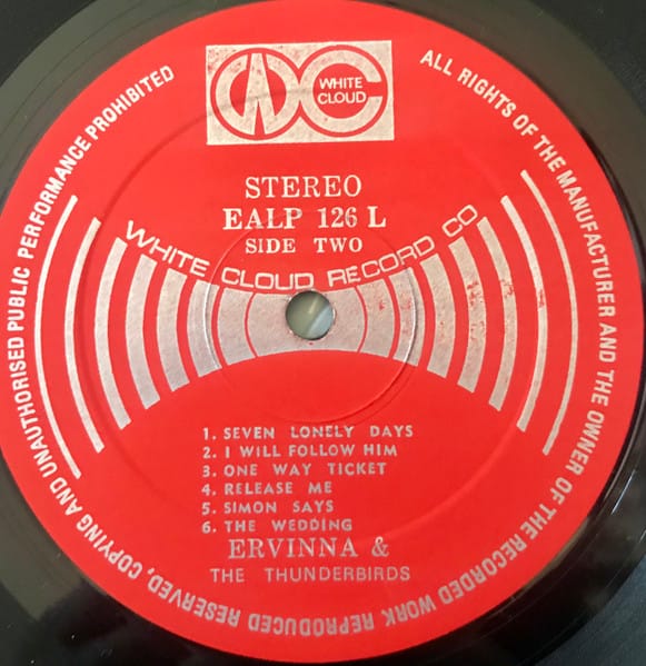 Ervinna & The Thunderbirds - Golden Hits Of 20th Century Vol. 1 - Image 4