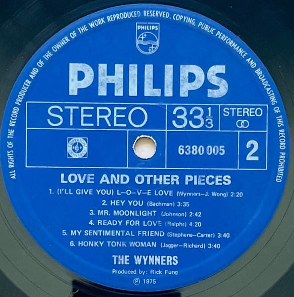 Wynners - Love And Other Pieces - Image 4
