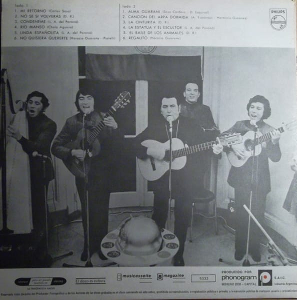 Luis Alberto del Parana y Los Paraguayos - Alma Guarani - Image 2